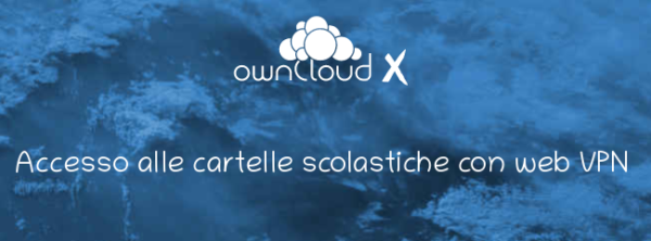 Accesso alla VPN Owncloud